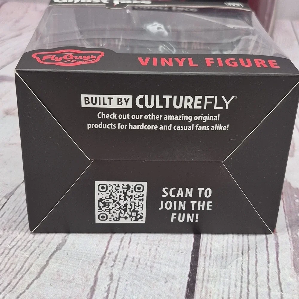 CultureFly FlyGuys Ghost Face Vinyl Figure Scream Horror Collectible GHOQ049A-RS